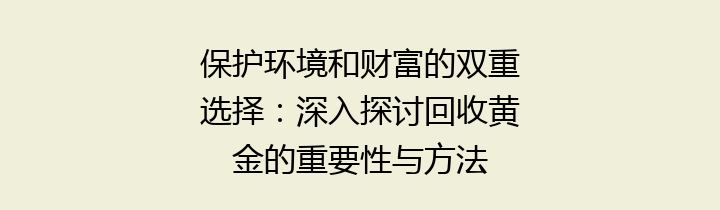 保护环境和财富的双重选择：深入探讨回收黄金的重要性与方法